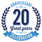 20 Years logo